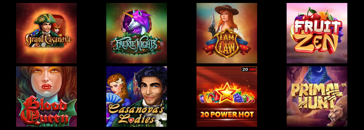 Jogos no Cassino Online 4playBET.COM